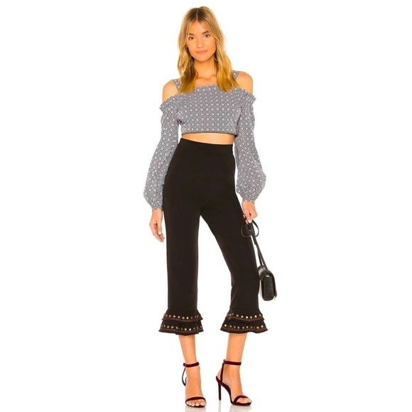 NWT REVOLVE TULAROSA Demi Pant Black XXS - Picture 1 of 12